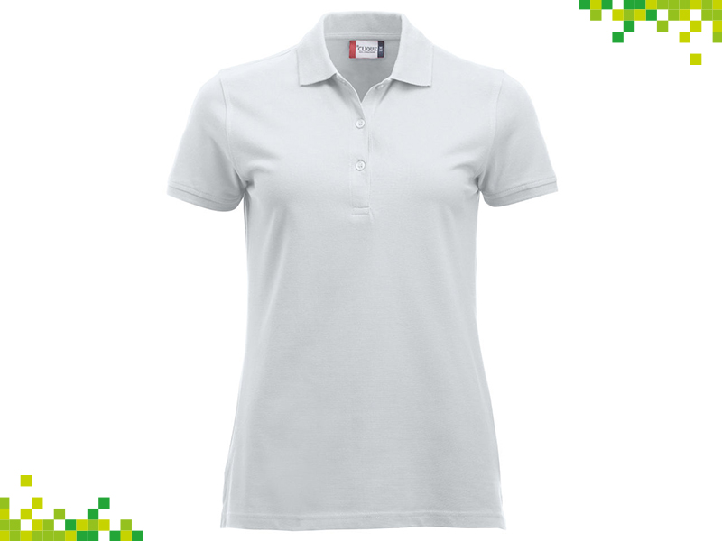 Polo donna bianca top
